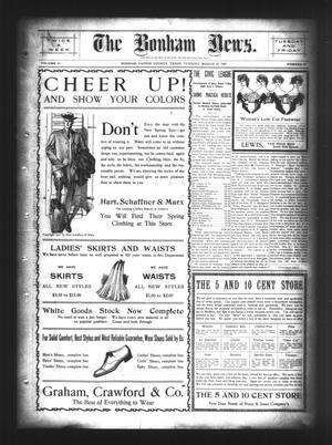 The Bonham News. (Bonham, Tex.), Vol. 41, No. 83, Ed. 1 Tuesday, March 19, 1907