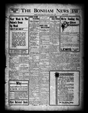 The Bonham News (Bonham, Tex.), Vol. 50, No. 48, Ed. 1 Tuesday, October 5, 1915