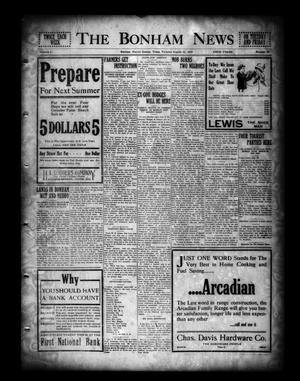 The Bonham News (Bonham, Tex.), Vol. 50, No. 38, Ed. 1 Tuesday, August 31, 1915