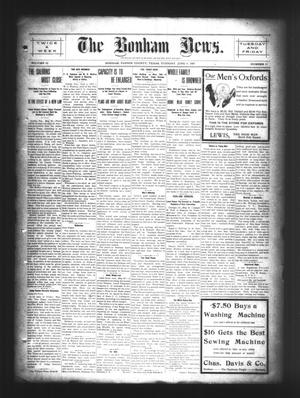 The Bonham News. (Bonham, Tex.), Vol. 42, No. 11, Ed. 1 Tuesday, June 4, 1907