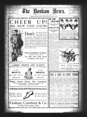 The Bonham News. (Bonham, Tex.), Vol. 41, No. 82, Ed. 1 Friday, March 15, 1907
