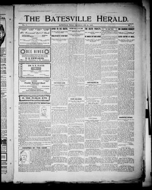 Primary view of object titled 'The Batesville Herald. (Batesville, Tex.), Vol. 7, No. 7, Ed. 1 Thursday, February 21, 1907'.