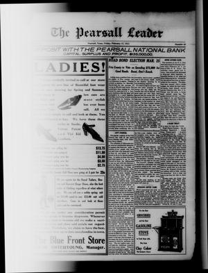 The Pearsall Leader (Pearsall, Tex.), Vol. 16, No. 45, Ed. 1 Friday, February 17, 1911
