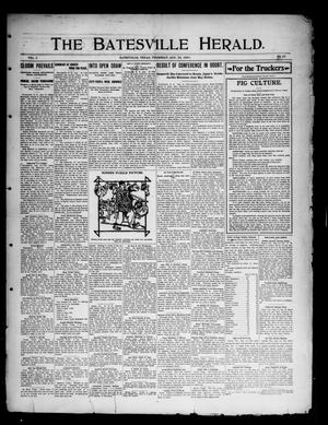 Primary view of object titled 'The Batesville Herald. (Batesville, Tex.), Vol. 5, No. 33, Ed. 1 Thursday, August 24, 1905'.