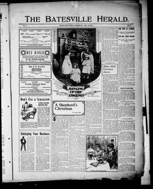 Primary view of object titled 'The Batesville Herald. (Batesville, Tex.), Vol. 7, No. 50, Ed. 1 Thursday, December 19, 1907'.