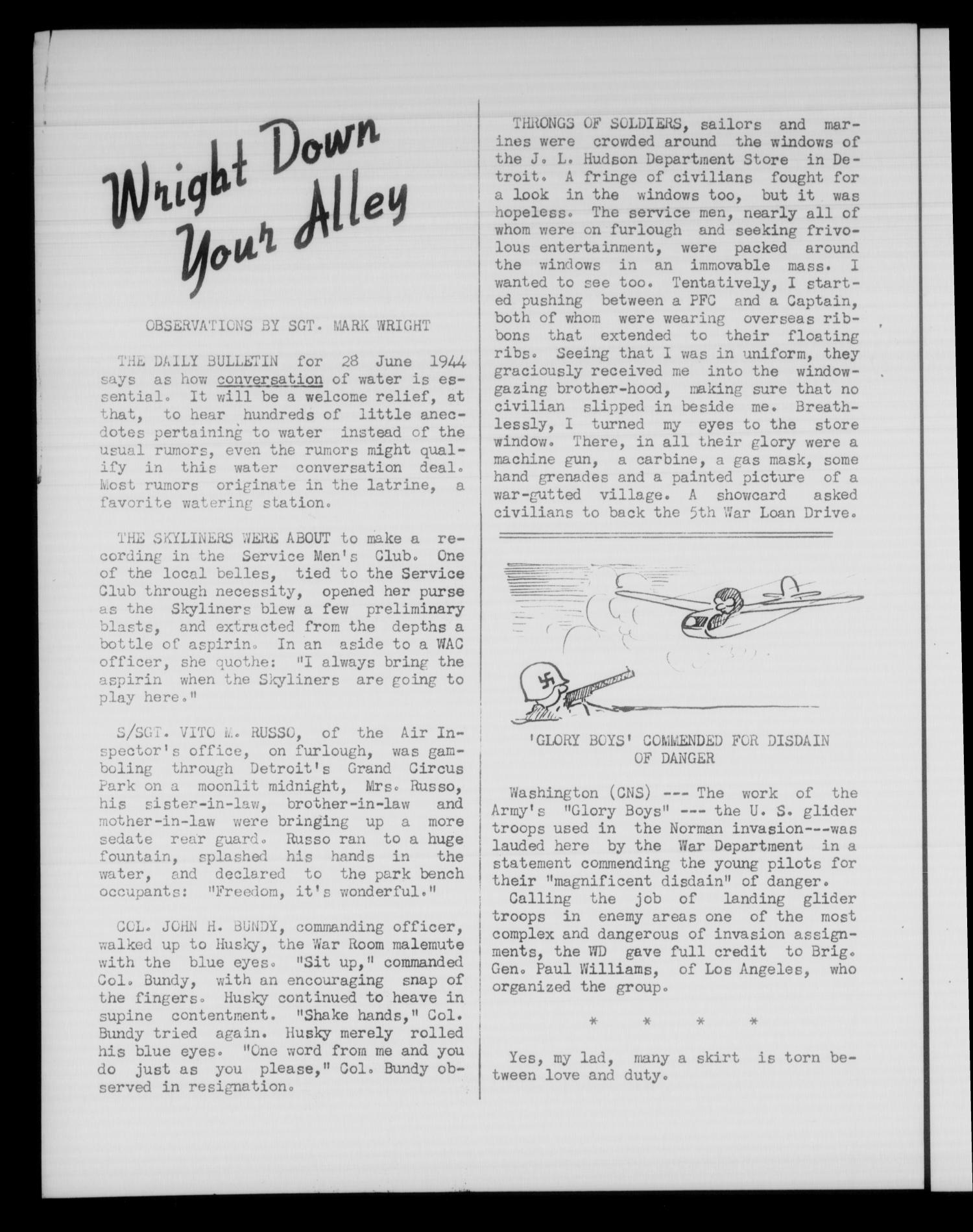 The Eagle Eye (Eagle Pass Army Air Field, Eagle Pass, Tex.), Vol. 2, No. 30, Ed. 1 Friday, June 30, 1944
                                                
                                                    [Sequence #]: 8 of 26
                                                