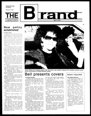 The Brand (Abilene, Tex.), Vol. 77, No. 6, Ed. 1, Friday, April 6, 1990