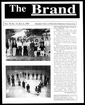 The Brand (Abilene, Tex.), Vol. 78, No. 15, Ed. 1, Wednesday, February 6, 1991