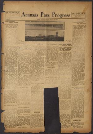 Primary view of object titled 'Aransas Pass Progress (Aransas Pass, Tex.), Vol. 4, No. 27, Ed. 1 Friday, October 4, 1912'.