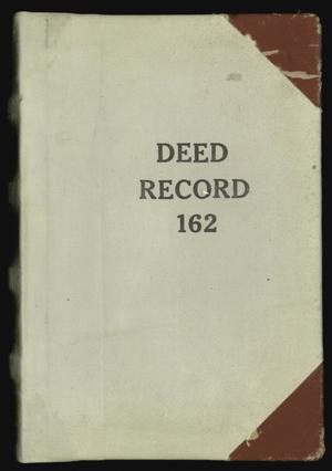 Primary view of object titled 'Travis County Deed Records: Deed Record 162'.