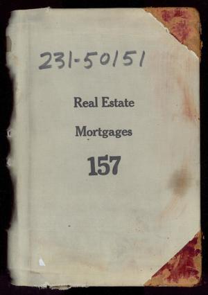 Primary view of object titled 'Travis County Deed Records: Deed Record 157 - Real Estate Mortgages'.