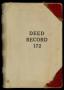Thumbnail image of item number 1 in: 'Travis County Deed Records: Deed Record 172'.