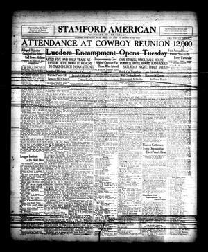 Stamford American (Stamford, Tex.), Vol. 7, No. 12, Ed. 1 Friday, July 4, 1930