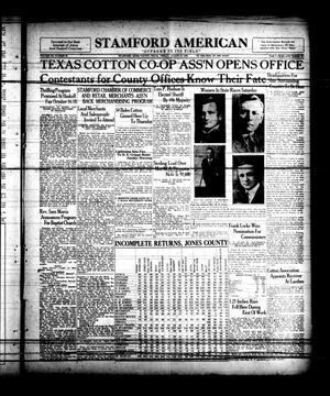 Stamford American (Stamford, Tex.), Vol. 7, No. 20, Ed. 1 Friday, August 29, 1930