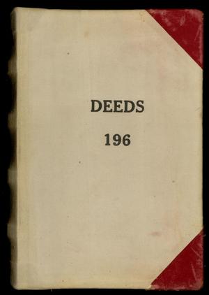 Travis County Deed Records: Deed Record 196