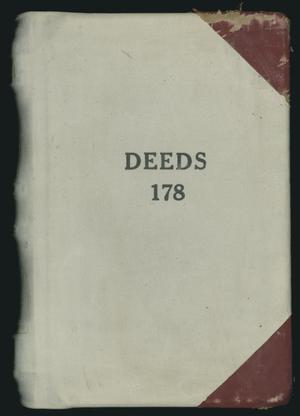 Primary view of object titled 'Travis County Deed Records: Deed Record 178'.