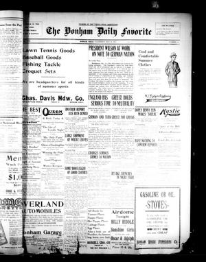 The Bonham Daily Favorite (Bonham, Tex.), Vol. 17, No. 241, Ed. 1 Wednesday, May 12, 1915