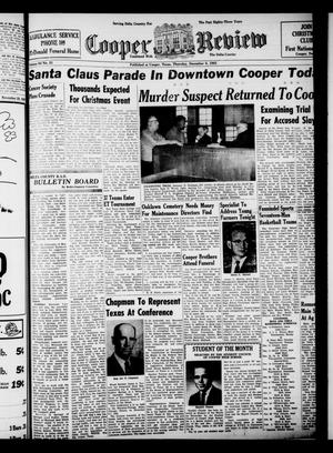 Cooper Review (Cooper, Tex.), Vol. 84, No. 49, Ed. 1 Thursday, December 6, 1962