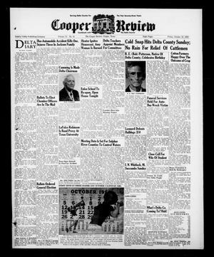 Cooper Review (Cooper, Tex.), Vol. 73, No. 41, Ed. 1 Friday, October 10, 1952