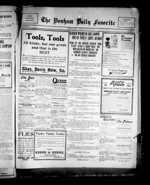 The Bonham Daily Favorite (Bonham, Tex.), Vol. 17, No. 22, Ed. 1 Thursday, August 27, 1914