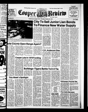 Cooper Review (Cooper, Tex.), Vol. 99, No. 43, Ed. 1 Thursday, October 26, 1978