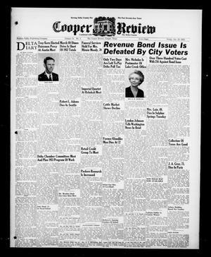 Cooper Review (Cooper, Tex.), Vol. 74, No. 5, Ed. 1 Friday, January 30, 1953