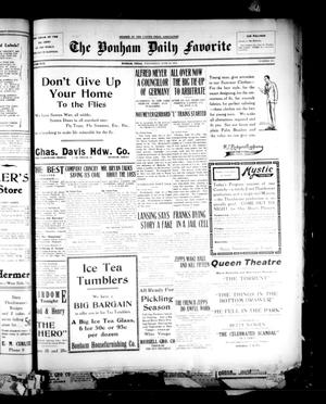 The Bonham Daily Favorite (Bonham, Tex.), Vol. 17, No. 271, Ed. 1 Wednesday, June 16, 1915