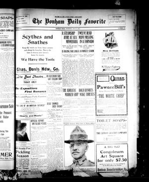 The Bonham Daily Favorite (Bonham, Tex.), Vol. 17, No. 290, Ed. 1 Thursday, July 8, 1915