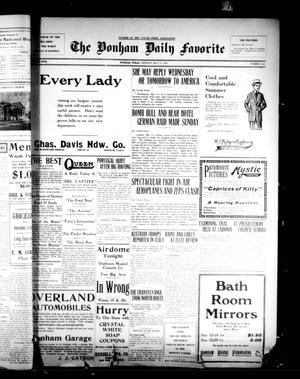 The Bonham Daily Favorite (Bonham, Tex.), Vol. 17, No. 245, Ed. 1 Monday, May 17, 1915