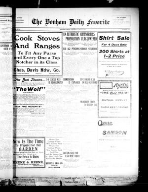 The Bonham Daily Favorite (Bonham, Tex.), Vol. 17, No. 146, Ed. 1 Thursday, January 21, 1915