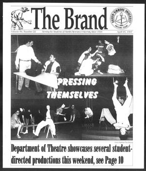 The Brand (Abilene, Tex.), Vol. 84, No. 22, Ed. 1, Friday, April 25, 1997
