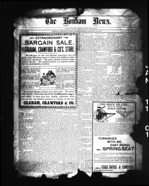 The Bonham News. (Bonham, Tex.), Vol. 35, No. 32, Ed. 1 Friday, January 11, 1901