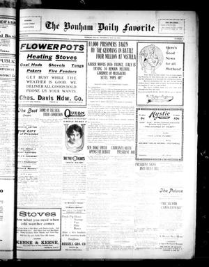 The Bonham Daily Favorite (Bonham, Tex.), Vol. 17, No. 64, Ed. 1 Thursday, October 15, 1914