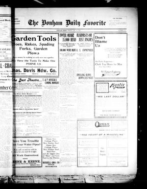 The Bonham Daily Favorite (Bonham, Tex.), Vol. 17, No. 141, Ed. 1 Friday, January 15, 1915
