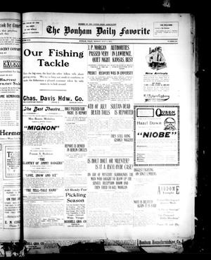 The Bonham Daily Favorite (Bonham, Tex.), Vol. 17, No. 287, Ed. 1 Monday, July 5, 1915