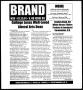 Primary view of Brand (Abilene, Tex.), Vol. 88, No. 9, Ed. 1, Thursday, January 25, 2001
