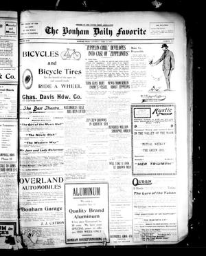 The Bonham Daily Favorite (Bonham, Tex.), Vol. 17, No. 220, Ed. 1 Saturday, April 17, 1915