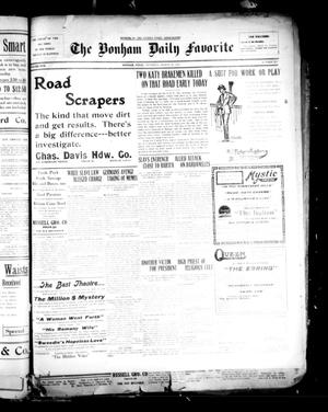 The Bonham Daily Favorite (Bonham, Tex.), Vol. 17, No. 200, Ed. 1 Thursday, March 25, 1915