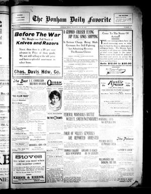 The Bonham Daily Favorite (Bonham, Tex.), Vol. 17, No. 76, Ed. 1 Thursday, October 29, 1914