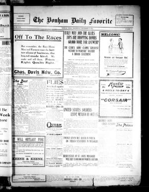 The Bonham Daily Favorite (Bonham, Tex.), Vol. 17, No. 39, Ed. 1 Wednesday, September 16, 1914