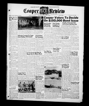 Primary view of object titled 'Cooper Review (Cooper, Tex.), Vol. 74, No. 4, Ed. 1 Friday, January 23, 1953'.
