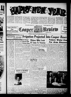 Cooper Review (Cooper, Tex.), Vol. 84, No. 52, Ed. 1 Thursday, December 27, 1962