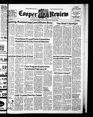 Cooper Review (Cooper, Tex.), Vol. 100, No. 7, Ed. 1 Thursday, February 15, 1979