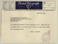 Letter: [Telegram from Jeane to Mrs. Noel, April 23, 1943]