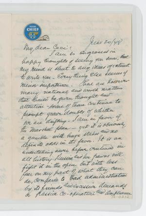 [Letter from I. H. to Cecile Kempner, June 20, 1948]