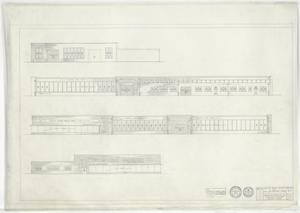 Primary view of object titled 'McClure Shop and Office Building, Abilene, Texas: Building Elevation Drawings'.
