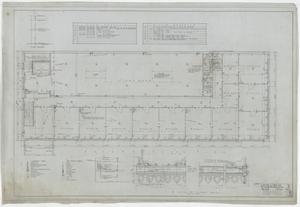 Paxton Store and Office Building, Abilene, Texas: Second Floor Plan