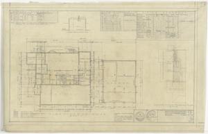 Primary view of object titled 'Elliott Funeral Home Alterations, Abilene, Texas: First Floor Plan'.