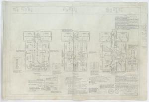 Primary view of object titled 'College Heights School, Abilene, Texas: Floor Plans'.