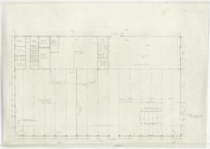 Primary view of object titled 'McClure Shop and Office Building, Abilene, Texas: Floor Layout'.